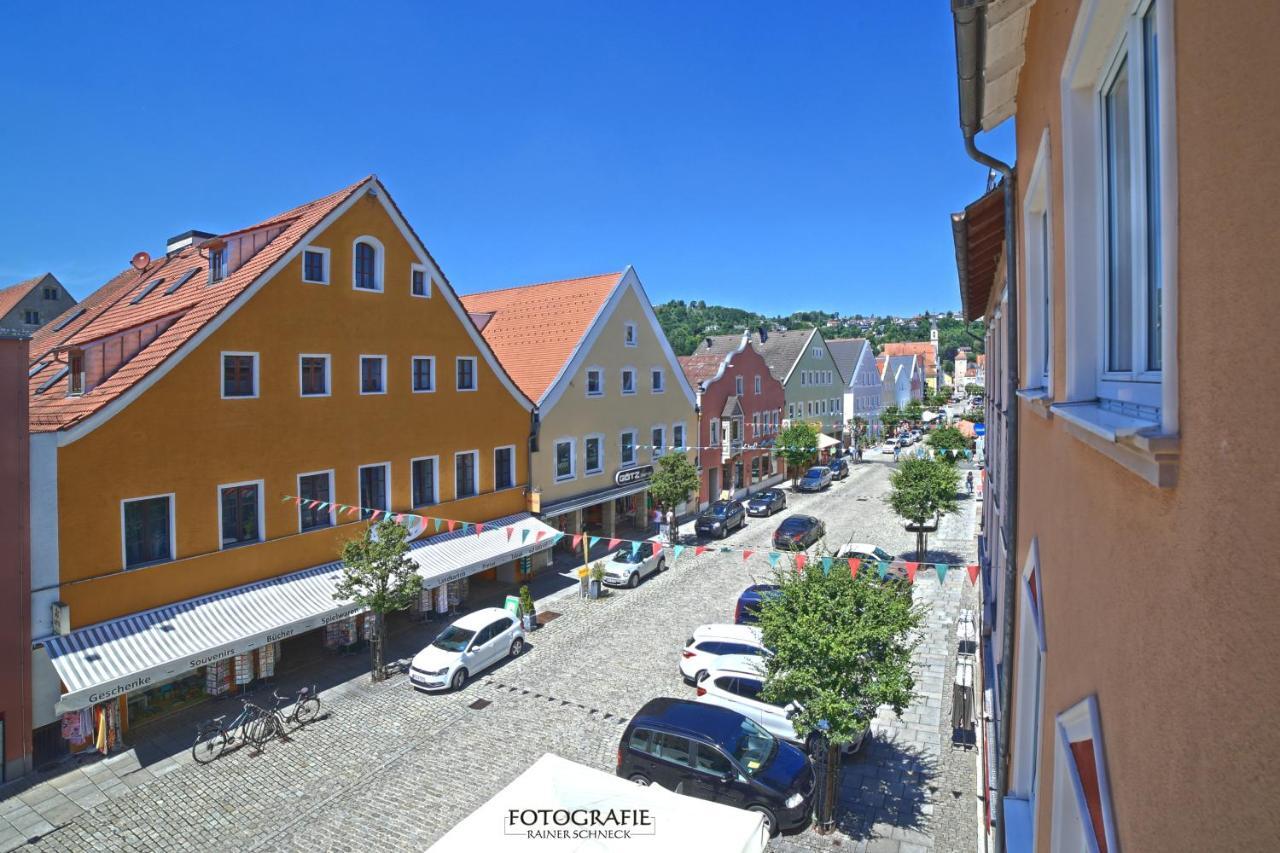 Cafe Am Donautor Hotel Kelheim Eksteriør billede